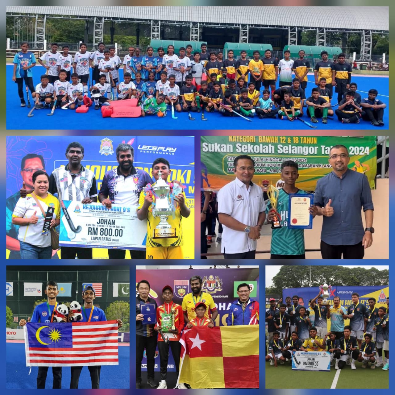 மலேசியாவின் எதிர்கால ஹாக்கி சாம்பியன்களை உருவாக்கும் தலையாய பணியில் இறங்கியுள்ளார் பயிற்றுநர் காளிதாஸ்