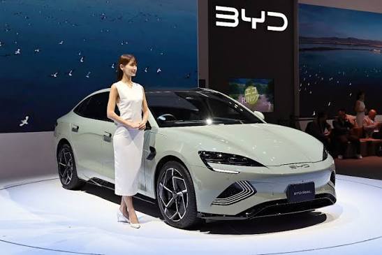 BYD மின்-வாகன விற்பனை சரிவு